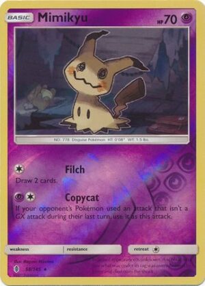 Mimikyu - 58/145 - Reverse