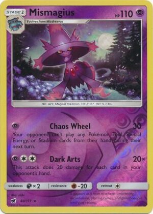 Mismagius - 40/111 - Reverse
