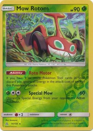 Mow Rotom - 14/156 - Reverse