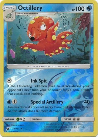 Octillery - 23/111 - Reverse