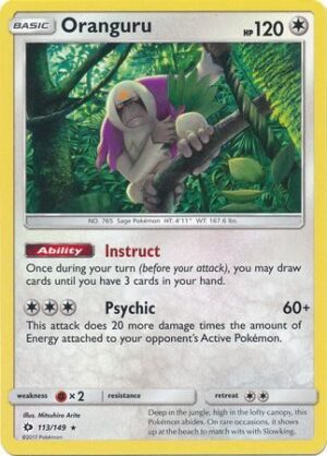 Oranguru - 113/149 (Holo)