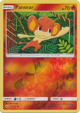 Pansear - 22/147 - Reverse