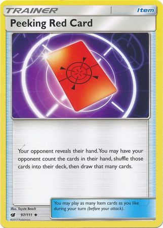 Peeking Red Card - 97/111