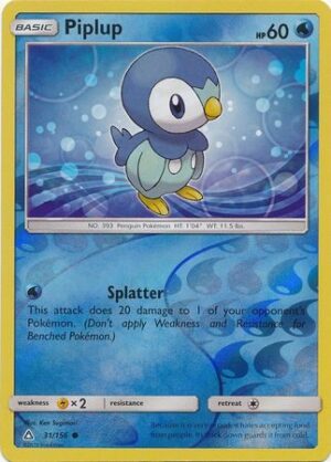 Piplup - 31/156 - Reverse