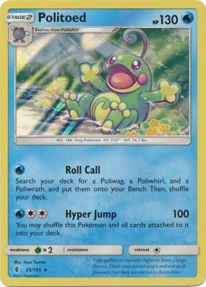 Politoed - 25/145 (Holo)