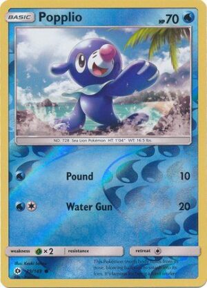 Popplio - 39/149 - Reverse