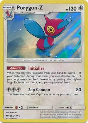 Porygon-Z - 105/147 (Holo)