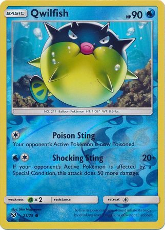 Qwilfish - 21/73 - Reverse
