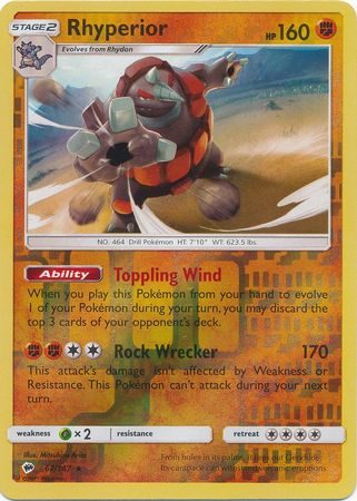 Rhyperior - 67/147 - Reverse