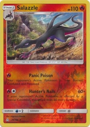 Salazzle - 26/156 - Reverse