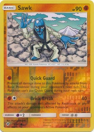 Sawk - 72/147 - Reverse
