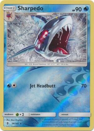 Sharpedo - 28/145 - Reverse