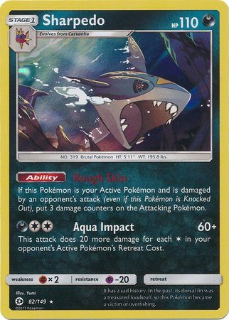 Sharpedo - 82/149 (Holo)