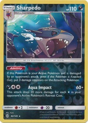 Sharpedo - 82/149 - Reverse