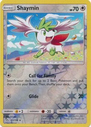 Shaymin - 111/156 - Reverse