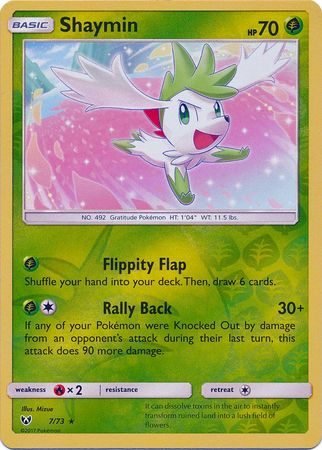 Shaymin - 7/73 - Reverse