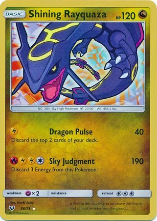 Shining Rayquaza - 56/73