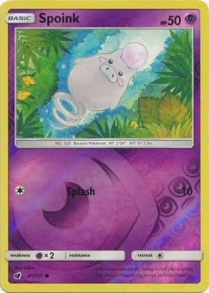 Spoink - 41/111 - Reverse