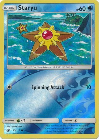 Staryu - 15/111 - Reverse