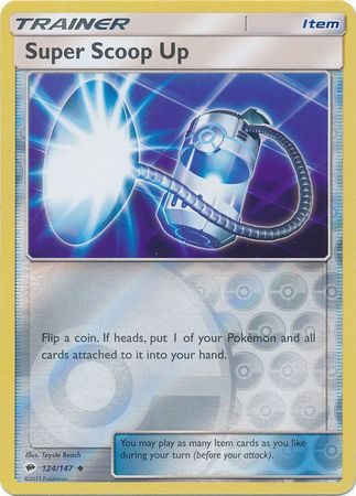 Super Scoop Up - 124/147 - Reverse