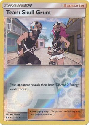 Team Skull Grunt - 133/149 - Reverse