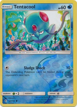 Tentacool - 23/145 - Reverse