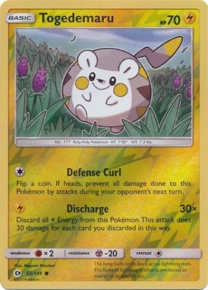 Togedemaru - 53/149 - Reverse