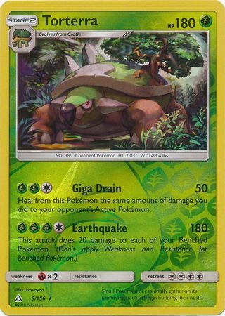 Torterra - 9/156 - Reverse