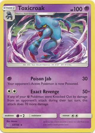 Toxicroak - 57/156