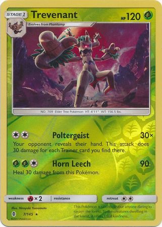 Trevenant - 7/145 - Reverse