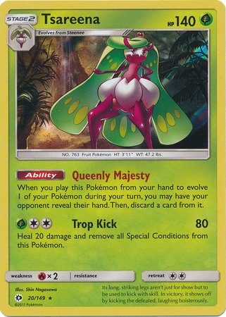 Tsareena - 20/149 (Holo)