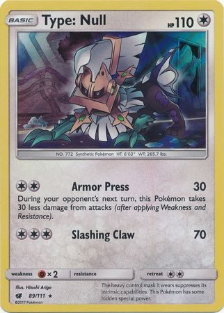 Type: Null - 89/111 (Holo)
