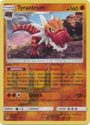 Tyrantrum - 69/131 - Reverse