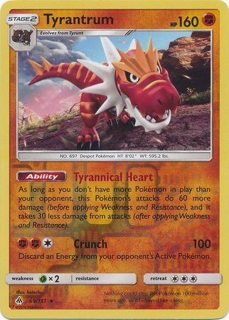 Tyrantrum - 69/131 - Reverse