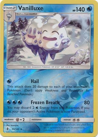 Vanilluxe - 35/145 - Reverse