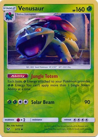 Venusaur - 3/73 - Reverse