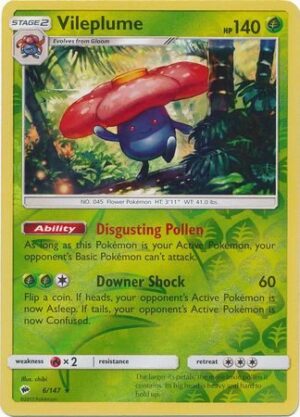 Vileplume - 6/147 - Reverse