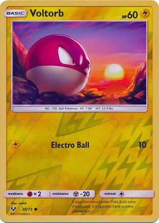 Voltorb - 30/73 - Reverse