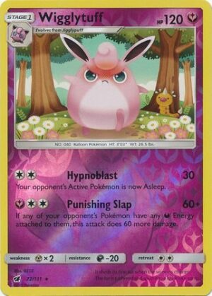 Wigglytuff - 72/111 - Reverse