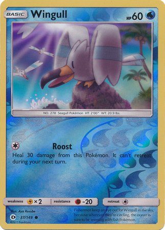 Wingull - 37/149 - Reverse