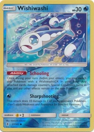 Wishiwashi - 37/145 - Reverse