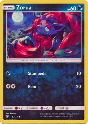 Zorua - 52/73 - Reverse