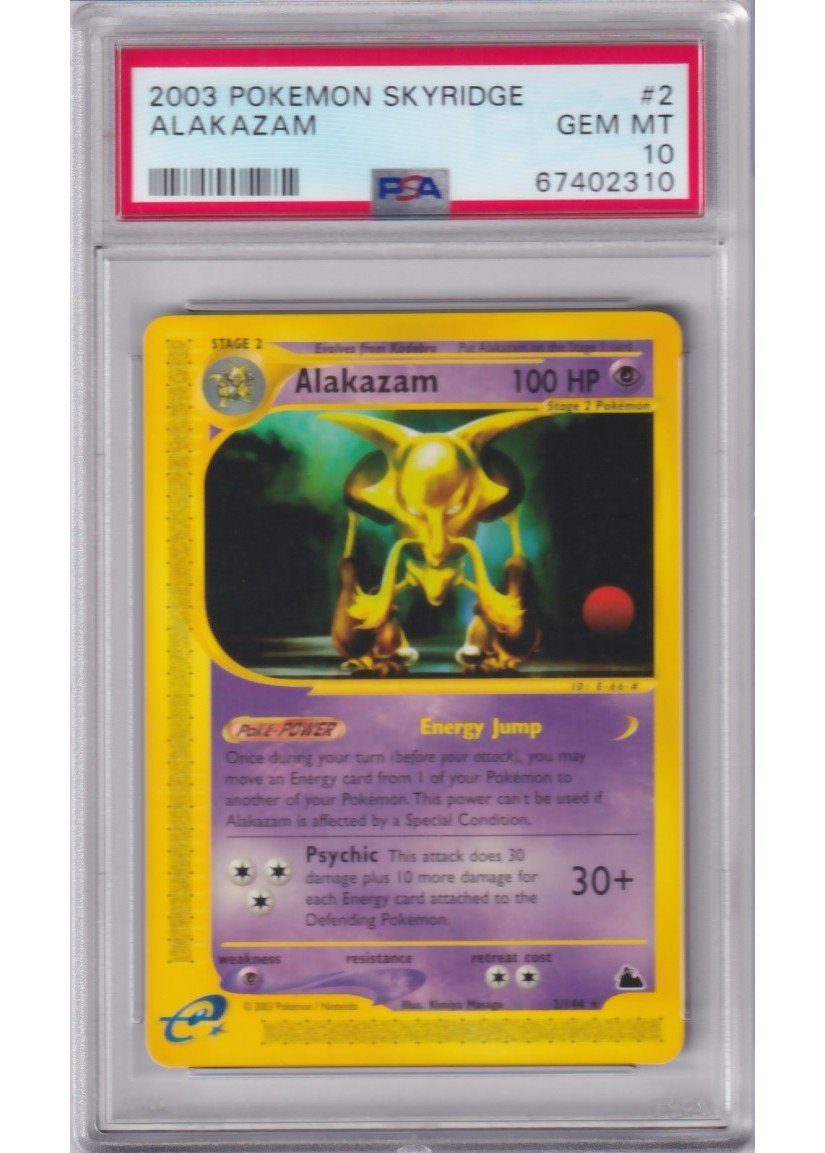 Alakazam 2/144 PSA 10