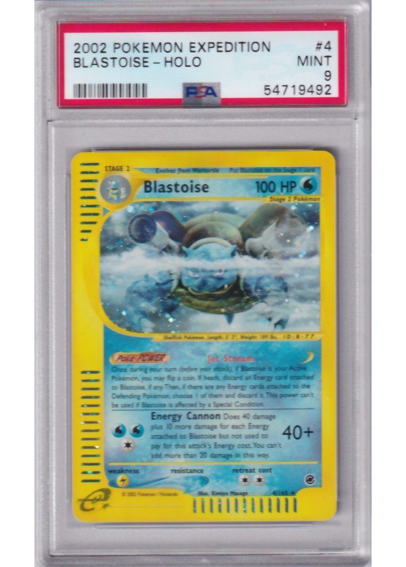 Blastoise 4/165 PSA 9