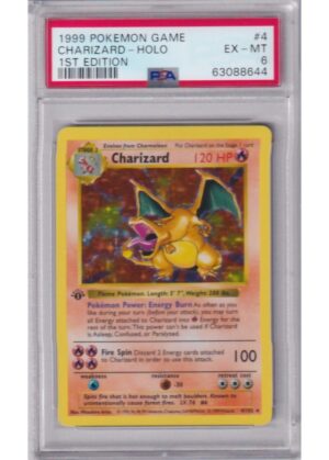 Charizard 4/102 1st Edition PSA 6