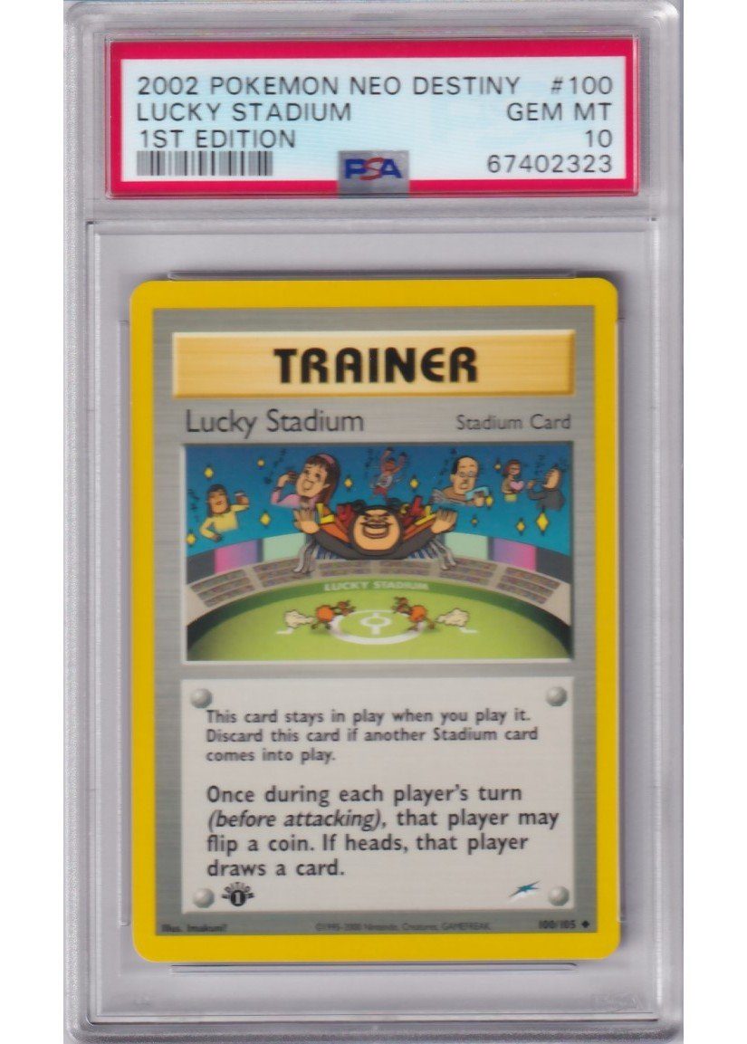 Lucky Stadium 100/105 1st Edition PSA 10