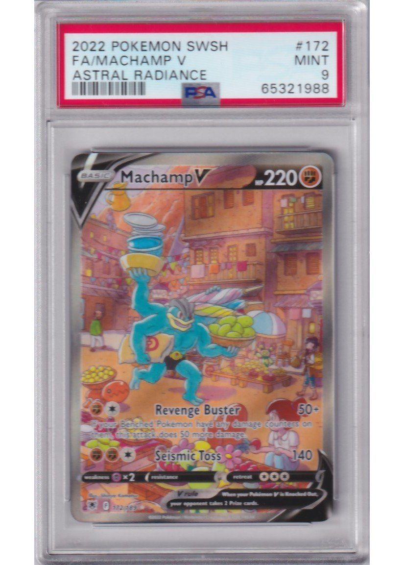 Machamp V 172/189 PSA 9