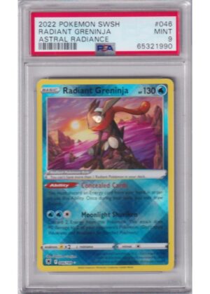Radiant Greninja 046/189 PSA 9