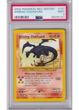 Shining Charizard 107/105 PSA 9