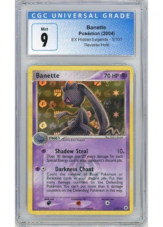 Banette 1/101 Reverse Foil CGC 9
